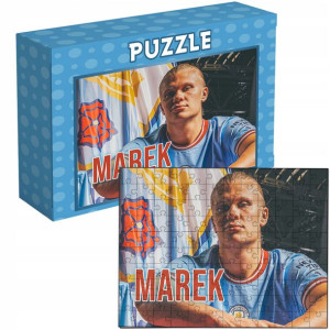 Puzzle W Pudełku Erling Haaland 120 El Prezent Y5