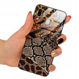 Etui GLASS do SAMSUNG A20e Case Modne Piękne Wzory