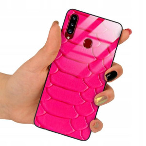 Etui GLASS do SAMSUNG A20S Case Modne Piękne Wzory