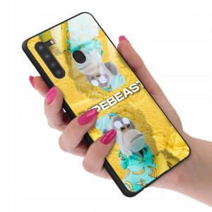 Etui GLASS do SAMSUNG A21 Bearbrick Misie Wzory