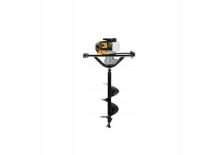 GEKO Świder spalinowy do gruntu + wiertło 25cm