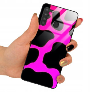Etui GLASS do SAMSUNG A21 Case Modne Piękne Wzory