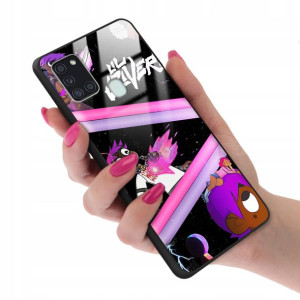 Etui GLASS do SAMSUNG A21S Case Kreskówki Wzory