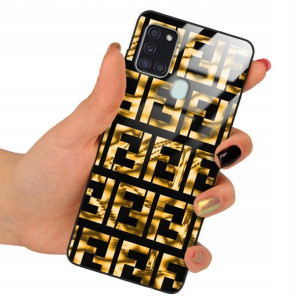 Etui GLASS do SAMSUNG A21S Case Modne Piękne Wzory