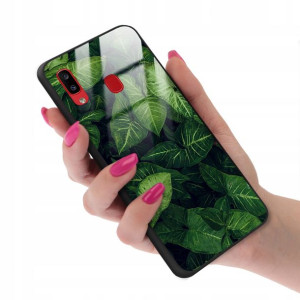 Etui Glass do SAMSUNG A30 Case Wakacyjne Top Wzory