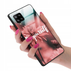 Etui GLASS do SAMSUNG A42 5G Case Kobiece Wzory