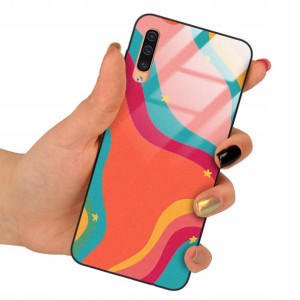 Etui Glass do SAMSUNG A50 Obudowa Case Dużo Wzorów