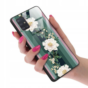 Etui GLASS do SAMSUNG A51 Case Modne Kobiece Wzory