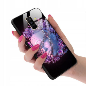 Etui GLASS do SAMSUNG A6 PLUS 2018 Modne Top Wzory