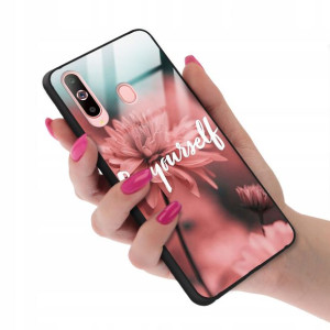 Etui GLASS do SAMSUNG A60 Case Modne Kobiece Wzory