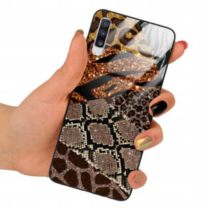 Etui GLASS do SAMSUNG A70 Case Modne Piękne Wzory