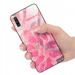 Etui Glass Do Samsung A70 Sweet Pastelowe Wzory