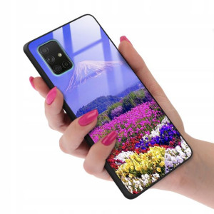 Etui GLASS do SAMSUNG A71 Case TOP Wiosenne Wzory