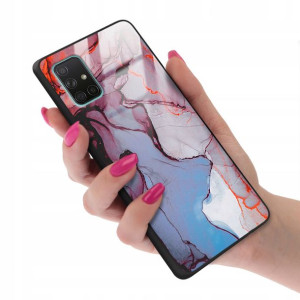 Etui GLASS do SAMSUNG A71 Obudowa Case TOP Wzory