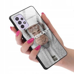Etui GLASS do SAMSUNG A72 5G Bearbrick Misie Wzory