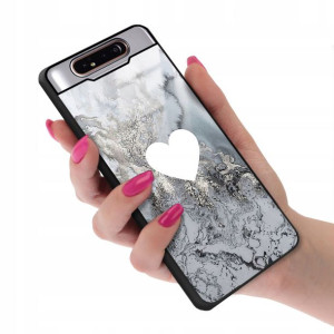Etui GLASS do SAMSUNG A80 Case TOP Wiosenne Wzory