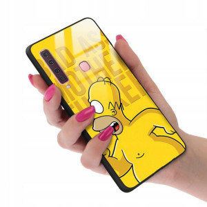 Etui GLASS do SAMSUNG A9 2018 Case Kreskówki Wzory