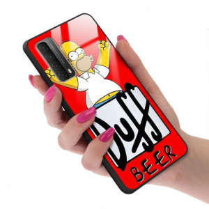 Etui GLASS do SAMSUNG A90 5G Case Kreskówki Wzory