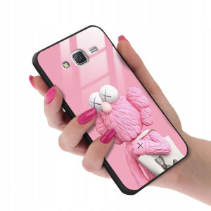 Etui GLASS do SAMSUNG J5 2016 Case Kwiatki Wzory