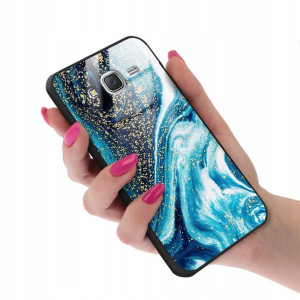 Etui GLASS do SAMSUNG J5 2016 Case Marmurki Wzory