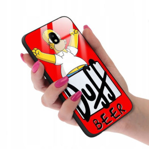 Etui GLASS do SAMSUNG J7 2017 Case Kreskówki Wzory