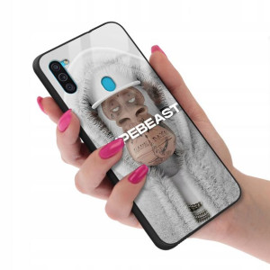 Etui GLASS do SAMSUNG M11 Bearbrick Misie Wzory