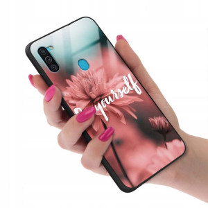 Etui GLASS do SAMSUNG M11 Case Modne Kobiece Wzory