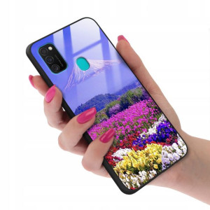 Etui GLASS do SAMSUNG M21 Case TOP Wiosenne Wzory