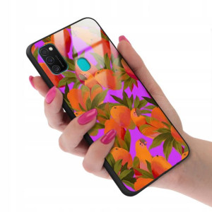 Etui Glass do SAMSUNG M21 Case Wakacyjne Top Wzory
