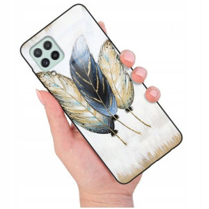 ETUI GLASS do SAMSUNG M22 4G Patern Boho Top Wzory