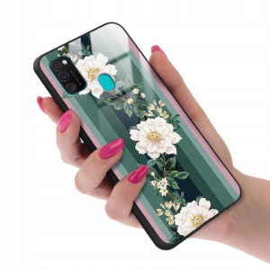Etui GLASS do SAMSUNG M30s Case Kobiece Top Wzory