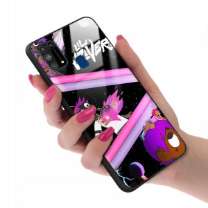 Etui GLASS do SAMSUNG M31 Case Kreskówki Top Wzory