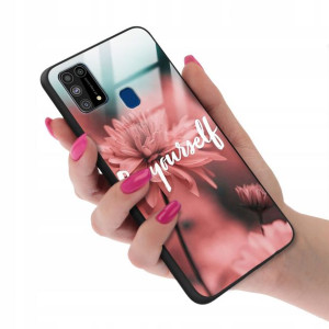 Etui GLASS do SAMSUNG M31 Case Modne Kobiece Wzory