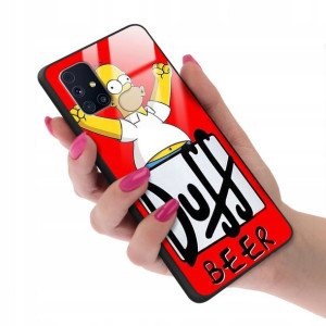Etui GLASS do SAMSUNG M31S Case Kreskówki Wzory