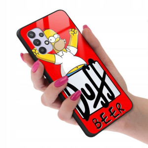 Etui GLASS do SAMSUNG M32 5G Case Kreskówki Wzory