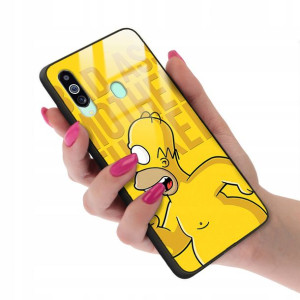 Etui GLASS do SAMSUNG M40 Case Kreskówki Top Wzory