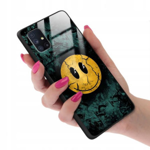 Etui GLASS do SAMSUNG M51 Case Kreskówki Top Wzory