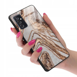 Etui Glass do SAMSUNG M52 5G Case Marmurki Wzory