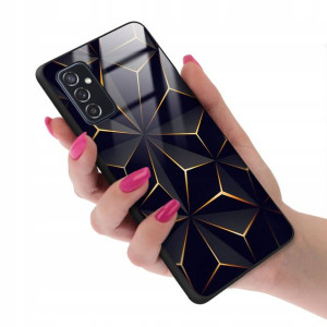 Etui Glass do SAMSUNG M52 5G Kolorowe Modne Wzory