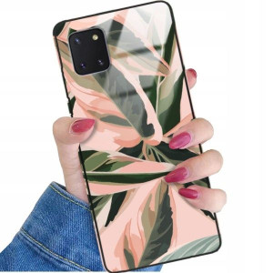 ETUI GLASS do SAMSUNG M60s Kwiaty Wiosenne Wzory