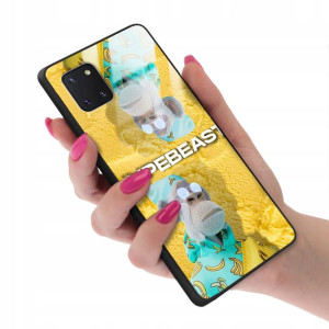 Etui GLASS do SAMSUNG NOTE 10 LITE Misie Wzory