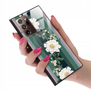 Etui GLASS do SAMSUNG NOTE 20 ULTRA Kobiece Wzory