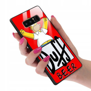 Etui GLASS do SAMSUNG NOTE 8 Case Kreskówki Wzory