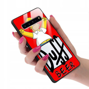 Etui GLASS do SAMSUNG S10 5G Case Kreskówki Wzory