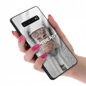 Etui GLASS do SAMSUNG S10 Bearbrick Misie Wzory