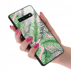 Etui GLASS do SAMSUNG S10 Case Kwiatki Lato Wzory