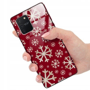 ETUI GLASS do SAMSUNG S10 LITE Święta Zima Wzory