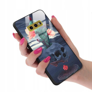 Etui GLASS do SAMSUNG S10e Case Biologiczne Wzory