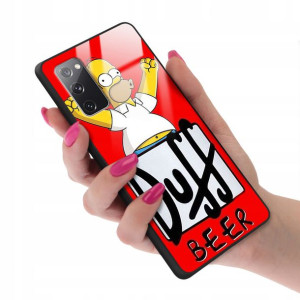 Etui GLASS do SAMSUNG S20 FE Case Kreskówki Wzory