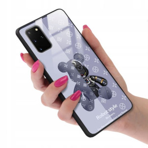 Etui GLASS do SAMSUNG S20 PLUS Case Misie Wzory